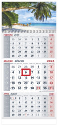 Nstenn kalendr TROJMESAN 2024 - More