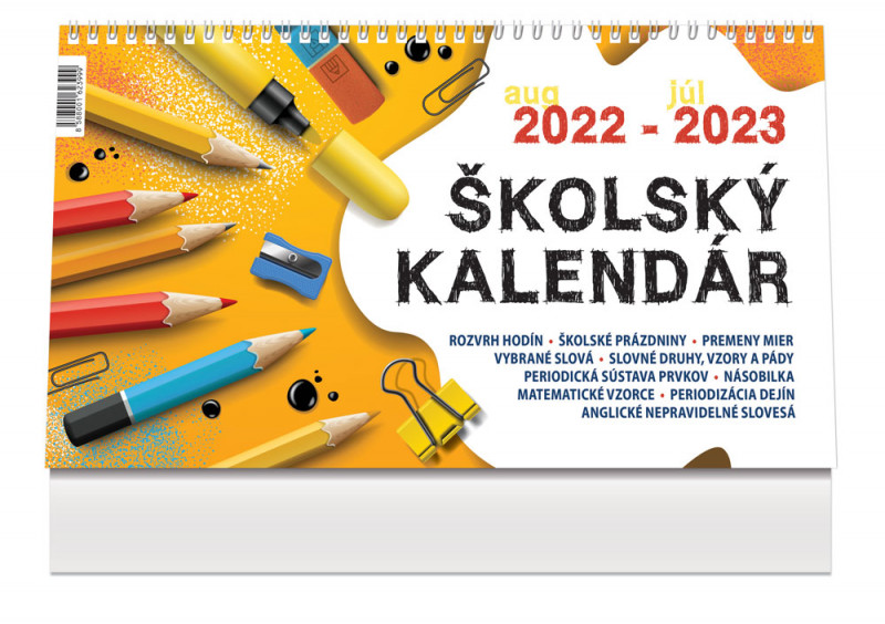 Stolový kalendár Školský 2022/2023