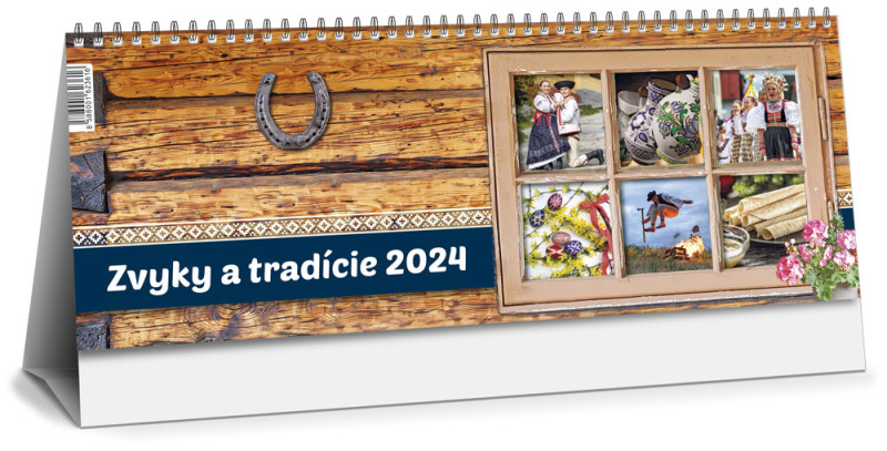 Stolový kalendár Zvyky a tradície 2024