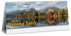 Stolový kalendár Vysoké Tatry 2024
