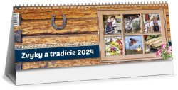 Stolový kalendár Zvyky a tradície 2024